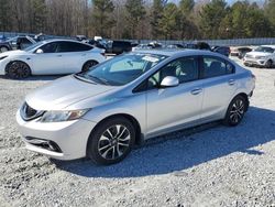 Honda Civic salvage cars for sale: 2013 Honda Civic EXL