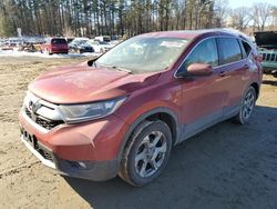 Salvage cars for sale at North Billerica, MA auction: 2018 Honda CR-V EX