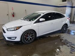 Salvage cars for sale at Sandston, VA auction: 2017 Ford Focus SEL