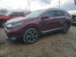 Honda crv Vehiculos salvage en venta: 2017 Honda CR-V Touring