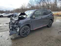 Salvage cars for sale at Ellwood City, PA auction: 2019 Subaru Forester Sport