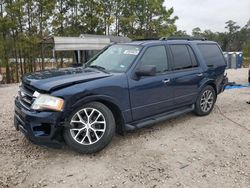 Salvage cars for sale at Houston, TX auction: 2016 Ford Expedition XLT