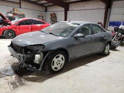 Pontiac salvage cars for sale: 2008 Pontiac G6 Value Leader