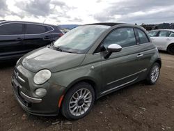 Salvage cars for sale at San Martin, CA auction: 2012 Fiat 500 Lounge