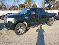 Salvage cars for sale at Hampton, VA auction: 2012 Toyota Tundra Double Cab Limited