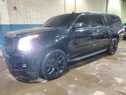 Salvage cars for sale at Woodhaven, MI auction: 2015 GMC Yukon XL K1500 SLT