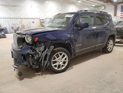 Salvage cars for sale at Milwaukee, WI auction: 2019 Jeep Renegade Latitude