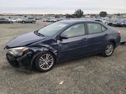 Salvage cars for sale at Antelope, CA auction: 2015 Toyota Corolla L