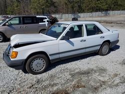 Salvage cars for sale at Gainesville, GA auction: 1986 Mercedes-Benz 300 E