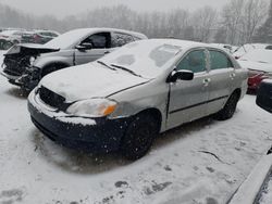 Salvage cars for sale at North Billerica, MA auction: 2004 Toyota Corolla CE