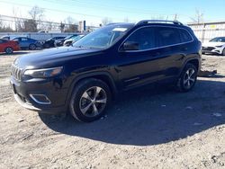 Salvage cars for sale at Walton, KY auction: 2019 Jeep Cherokee Limited