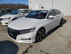 Salvage cars for sale at Windsor, NJ auction: 2020 Honda Accord Sport