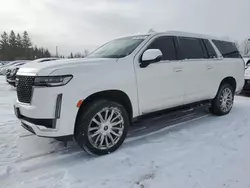 2022 Cadillac Escalade ESV Luxury en venta en Bowmanville, ON