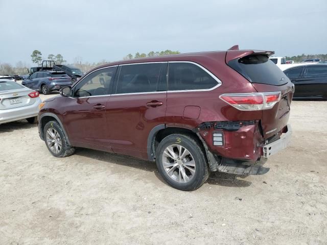 2015 Toyota Highlander LE