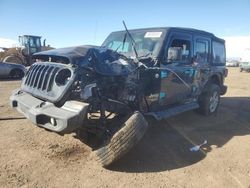 Salvage cars for sale at Brighton, CO auction: 2018 Jeep Wrangler Unlimited Sport