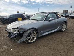 Salvage cars for sale at Chicago Heights, IL auction: 2002 Mazda MX-5 Miata Base