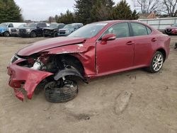 Salvage cars for sale at Finksburg, MD auction: 2013 Lexus IS 250