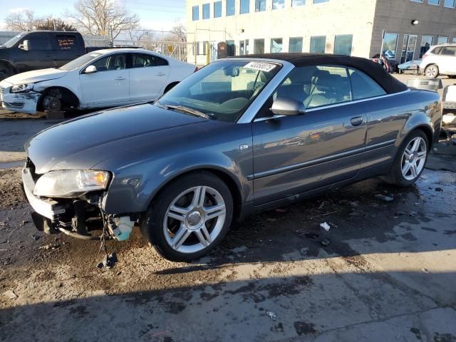 2007 Audi A4 2.0T Cabriolet Quattro