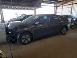 Salvage cars for sale at American Canyon, CA auction: 2019 Hyundai Ioniq Blue