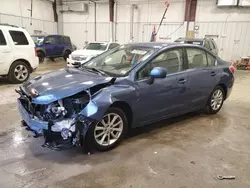 Salvage cars for sale at Franklin, WI auction: 2013 Subaru Impreza Premium