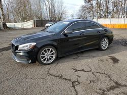 Salvage cars for sale at Portland, OR auction: 2018 Mercedes-Benz CLA 250 4matic