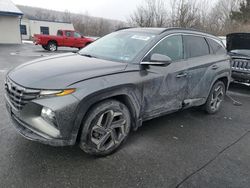 Salvage cars for sale at Grantville, PA auction: 2022 Hyundai Tucson Limited