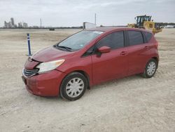 Salvage cars for sale from Copart New Braunfels, TX: 2015 Nissan Versa Note S