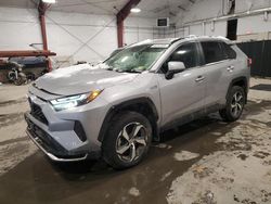 Salvage cars for sale at Center Rutland, VT auction: 2022 Toyota Rav4 Prime SE