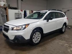 Subaru Outback salvage cars for sale: 2018 Subaru Outback 2.5I