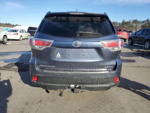 2015 Toyota Highlander LE