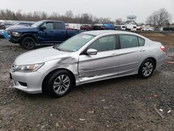 Salvage cars for sale at Hillsborough, NJ auction: 2014 Honda Accord LX