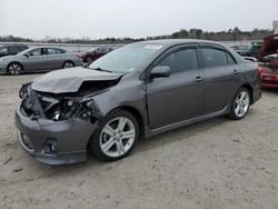 Salvage cars for sale from Copart Fredericksburg, VA: 2013 Toyota Corolla Base