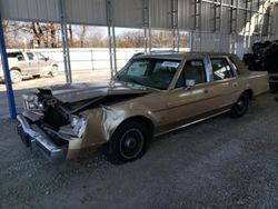 Salvage cars for sale at Rogersville, MO auction: 1986 Lincoln Town Car