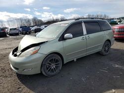 Salvage cars for sale at Duryea, PA auction: 2006 Toyota Sienna XLE