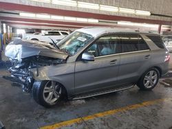 Salvage cars for sale at Dyer, IN auction: 2014 Mercedes-Benz ML 350 4matic