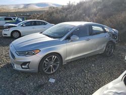 Salvage cars for sale at Reno, NV auction: 2019 Ford Fusion Titanium