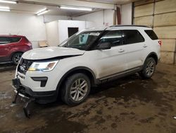 Salvage cars for sale at Ham Lake, MN auction: 2018 Ford Explorer XLT