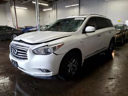 Salvage cars for sale at New Britain, CT auction: 2014 Infiniti QX60 Hybrid