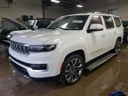 Salvage cars for sale at Elgin, IL auction: 2022 Jeep Grand Wagoneer Series III