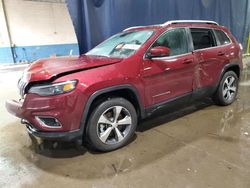 Salvage cars for sale at Woodhaven, MI auction: 2021 Jeep Cherokee Limited