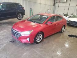 Salvage cars for sale at Franklin, WI auction: 2020 Hyundai Elantra SEL