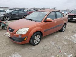 Salvage cars for sale at Kansas City, KS auction: 2009 KIA Rio Base