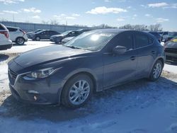 Salvage cars for sale at Kansas City, KS auction: 2015 Mazda 3 Touring