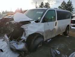 Salvage cars for sale at Denver, CO auction: 2017 Chevrolet Express G2500 LT