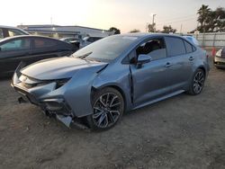 Toyota salvage cars for sale: 2020 Toyota Corolla XSE