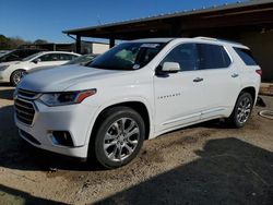 Salvage cars for sale from Copart Tanner, AL: 2018 Chevrolet Traverse Premier