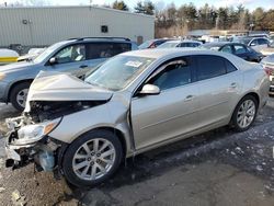 Salvage cars for sale at Exeter, RI auction: 2015 Chevrolet Malibu 2LT