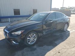 Salvage cars for sale at Orlando, FL auction: 2018 Infiniti Q50 Pure