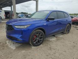 Salvage cars for sale at West Palm Beach, FL auction: 2022 Acura MDX A-Spec