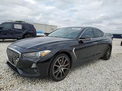 Salvage cars for sale at Taylor, TX auction: 2019 Genesis G70 Sport